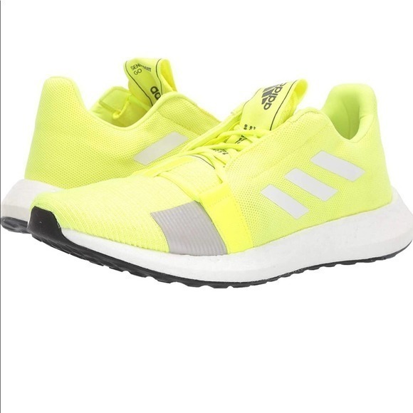 adidas Senseboost Go Solar Yellow Sz 11